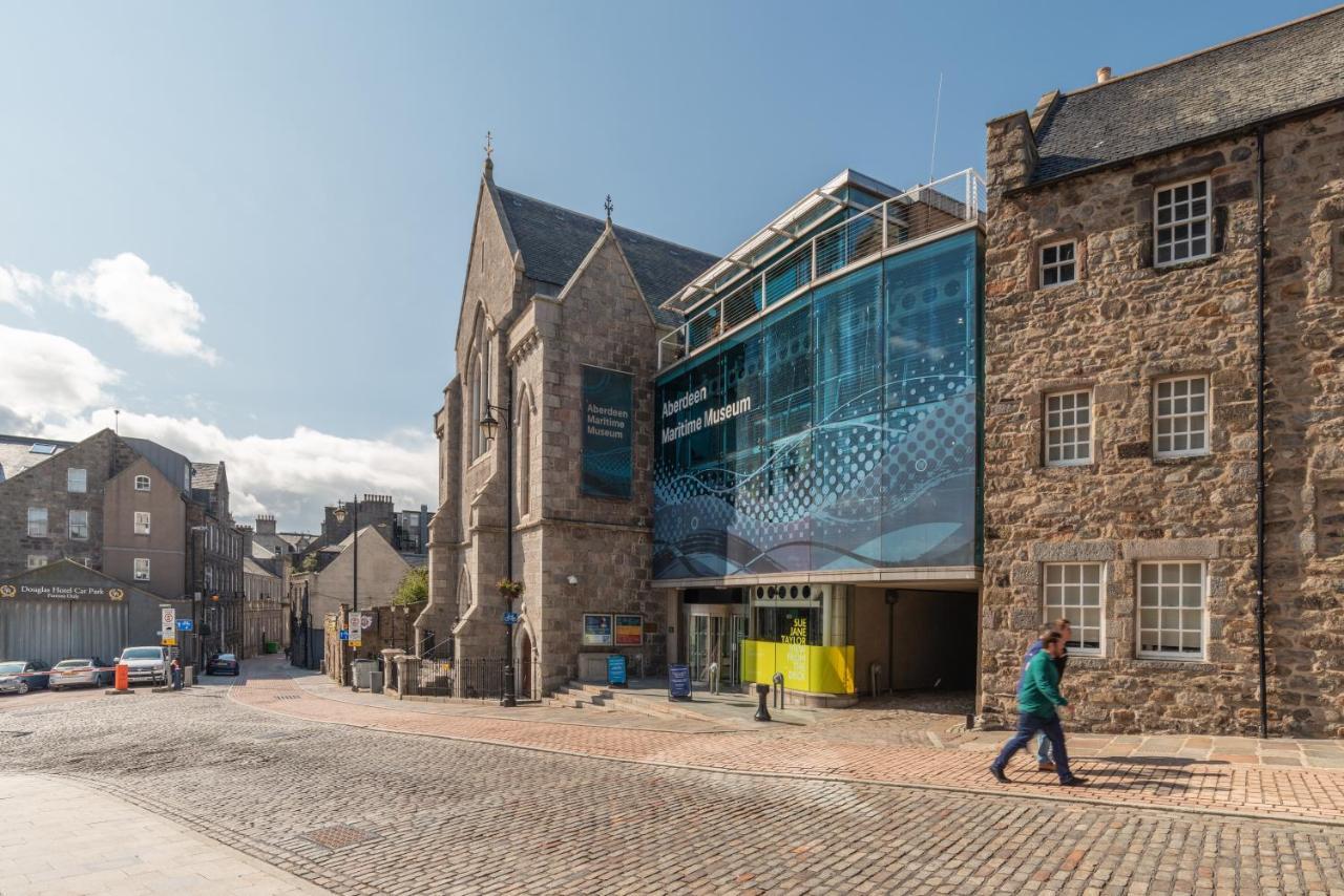 Historic Location, Private Parking, Ground Floor Luxury Flat Apartment Aberdeen Luaran gambar